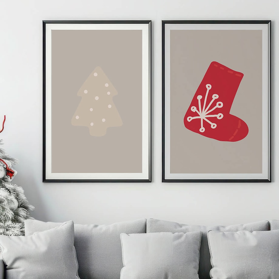 2 x plakat dla dzieci | święta 3 30x40