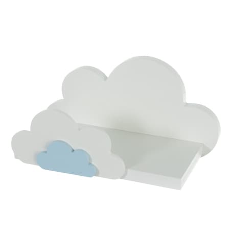 Półka Clouds 29,5x15x15cm blue, 29,5 x 15 x 15 cm