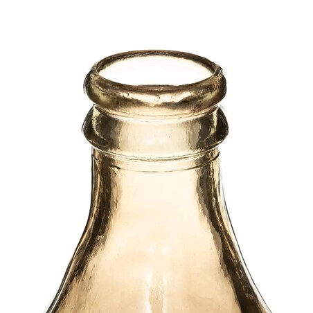 Wazon ze szkła z recyklingu Jeanne blady róż 56 cm