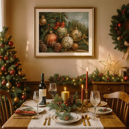 Plakat Świąteczny 90cm x 70cm