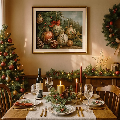 Plakat Świąteczny 90cm x 70cm