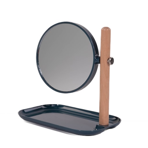 Lusterko kosmetyczne z tacą
