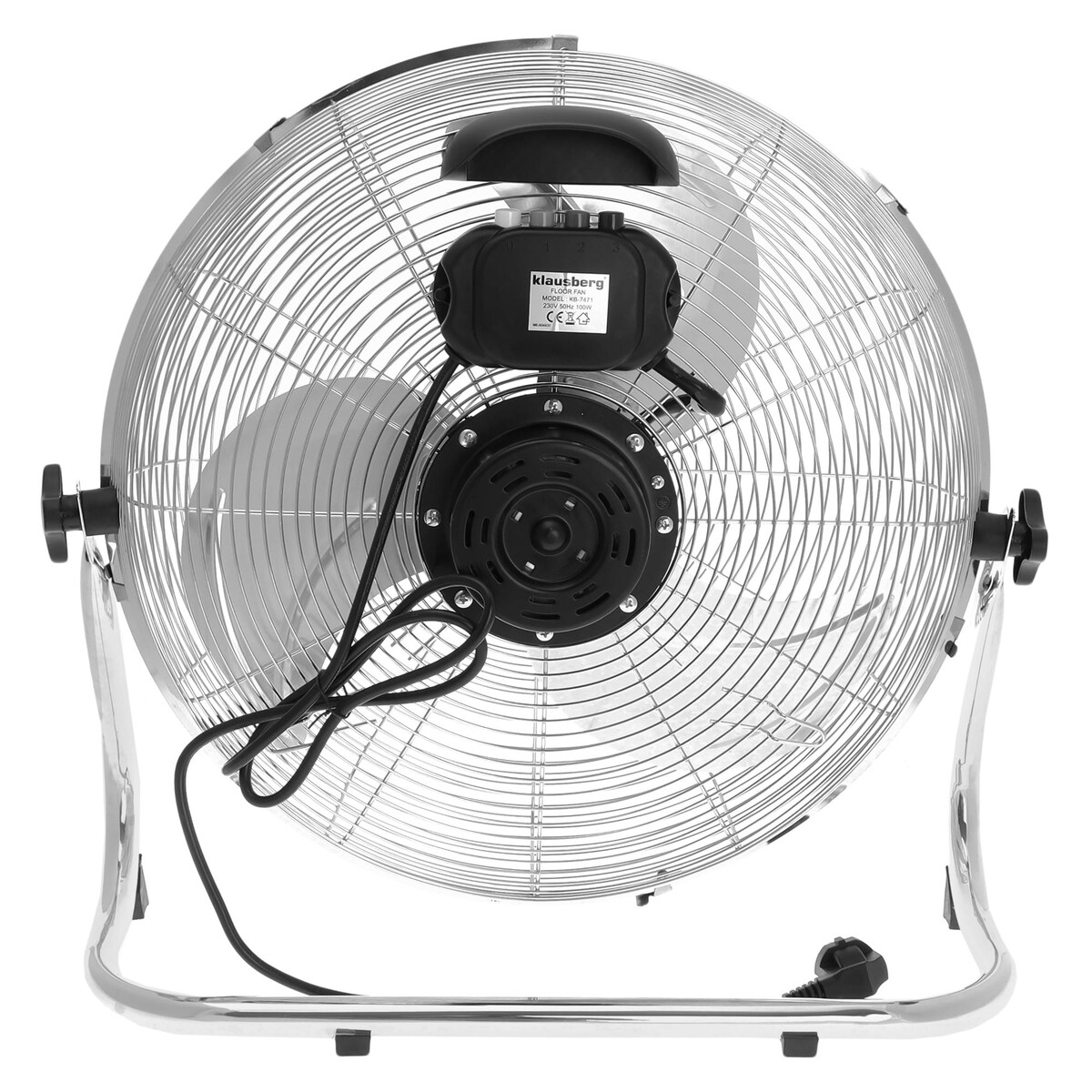 Wentylator wiatrak podłogowy biurowy cyrkulator 45cm 100W KLAUSBERG