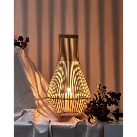 Lampion LEYTE Wierzba 58 cm Jasnobrązowy