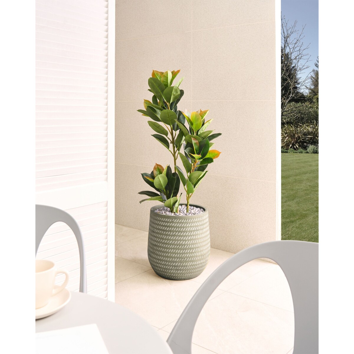 Donica LIVADIA 39 cm Oliwkowy