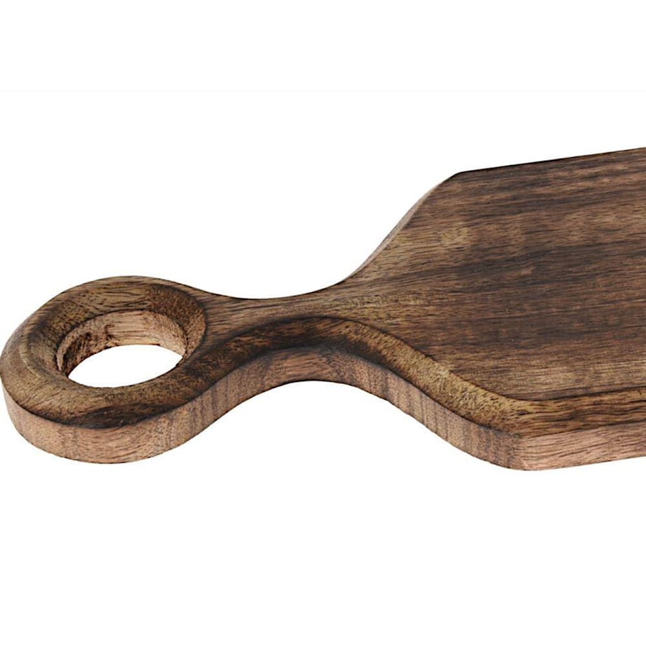 Deska do krojenia Drewniana do serwowania Mangowiec 14x38 cm