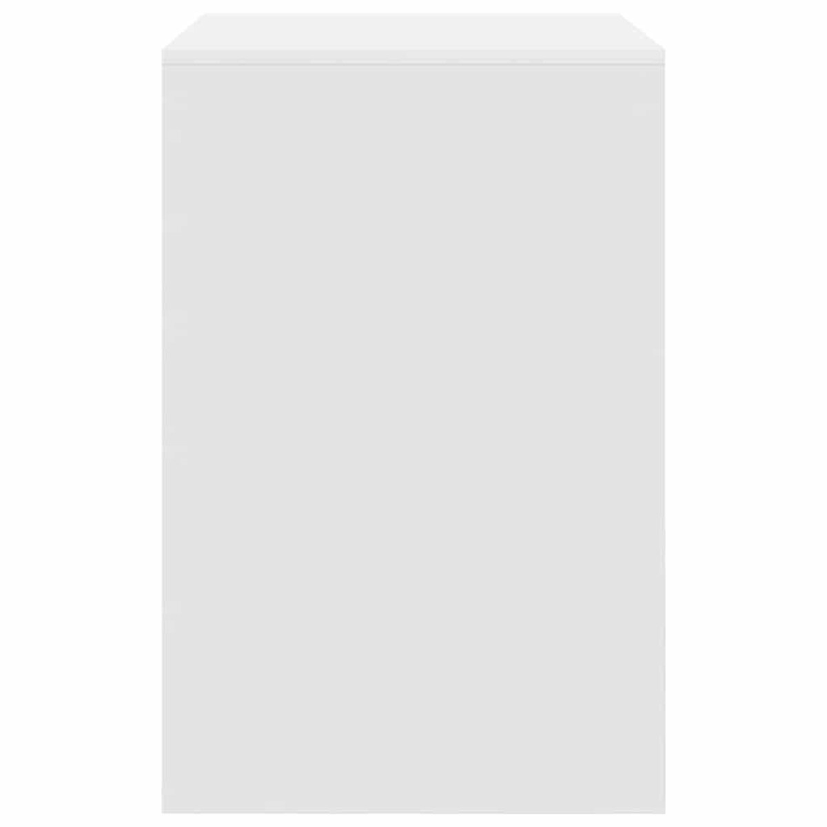 vidaXL Biurko Biały 70 x 50 x 76 cm Materiał drewnopochodny