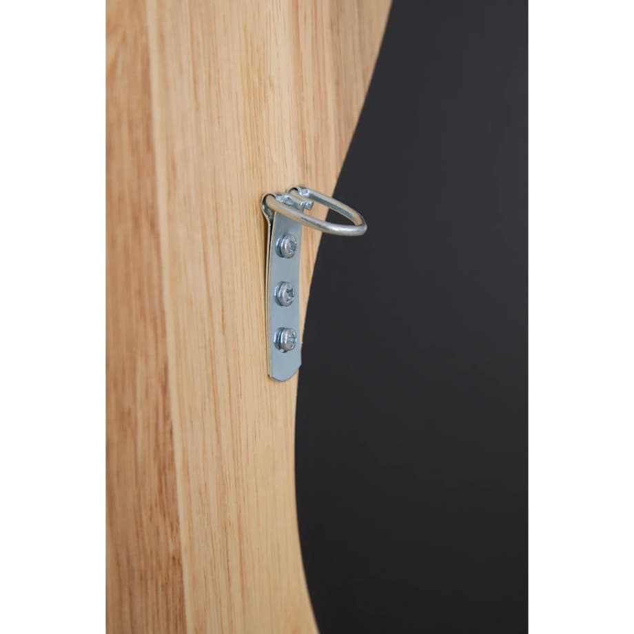 Lustro ścienne z drewna dębowego 85x180 cm Lierta