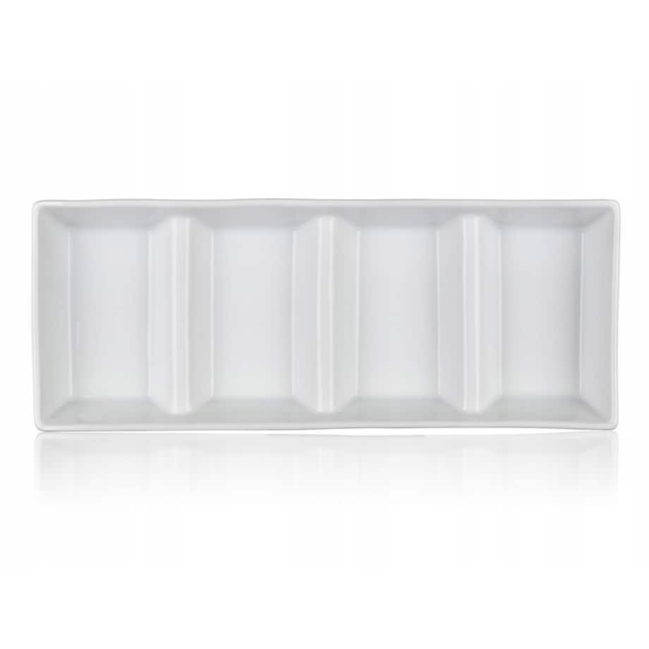 Półmisek dzielony salaterka NA PRZEKĄSKI jedzenie orzeszki oliwki desery