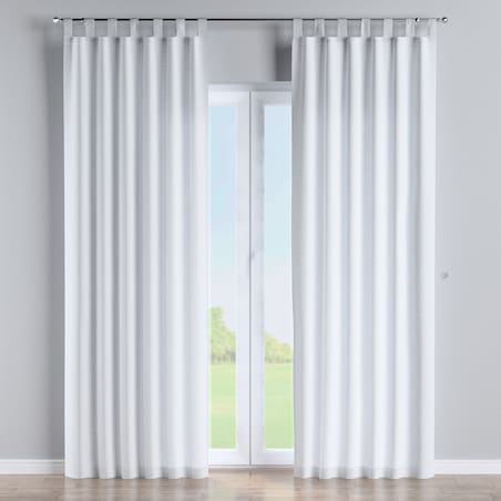 Zasłona na szelkach 1 szt. 130x245 biały