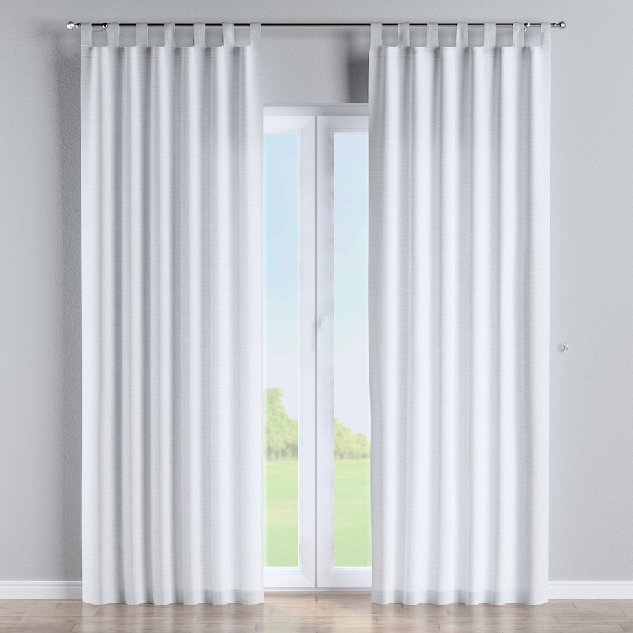 Zasłona na szelkach 1 szt. 130x245 biały