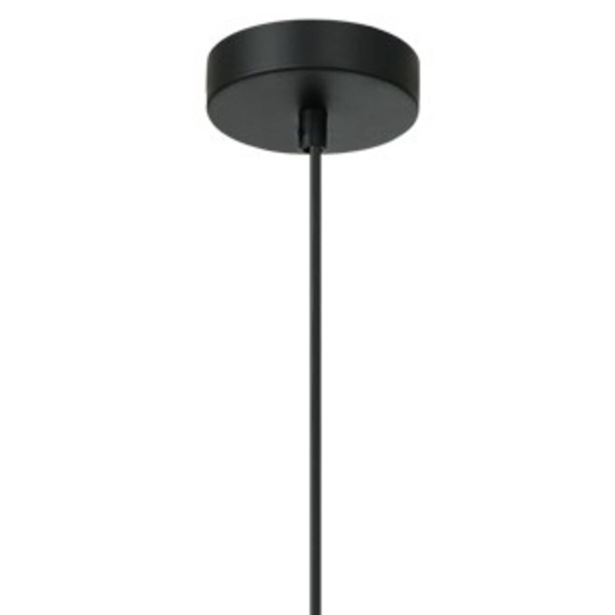 Modernistyczna LAMPA wisząca BARLETTA PND-76540-3-BK Italux szklane kule zwis do salonu czarny