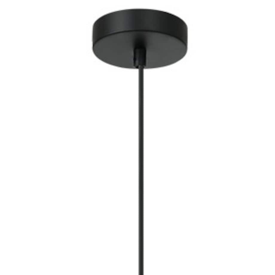 Modernistyczna LAMPA wisząca BARLETTA PND-76540-3-BK Italux szklane kule zwis do salonu czarny