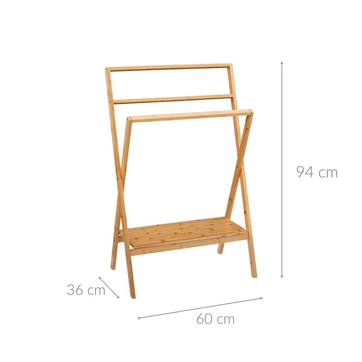 Bambusowy stojak na ręczniki Lab'n Modul, 94 cm
