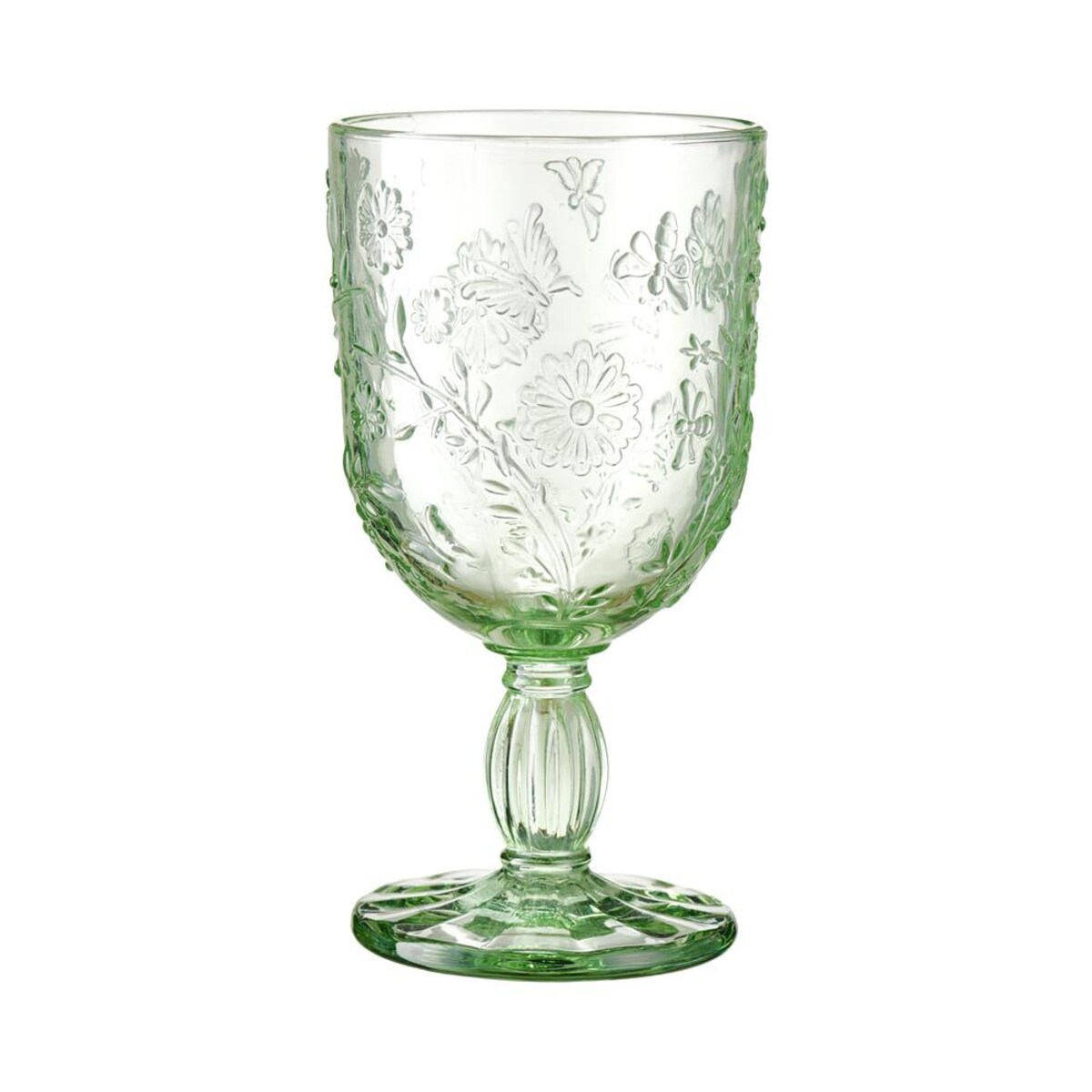 VILLA ITALIA Kieliszki do wody zielone 280 ml 6 sztuk MERIDA