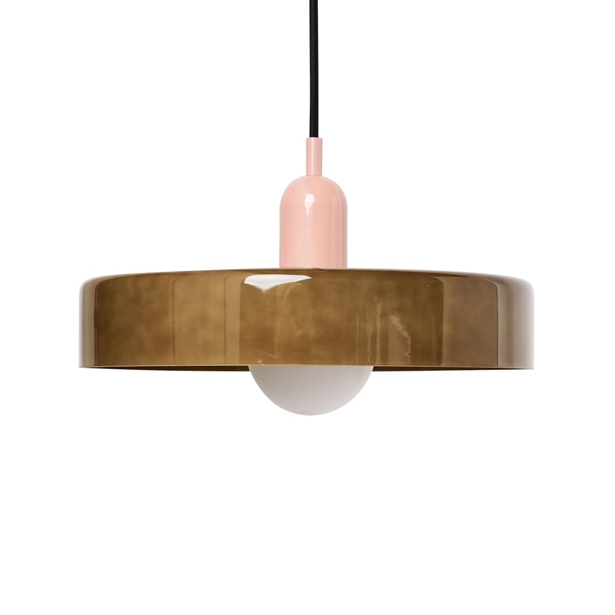 Lampa wisząca PAALA Szkło Oliwkowy