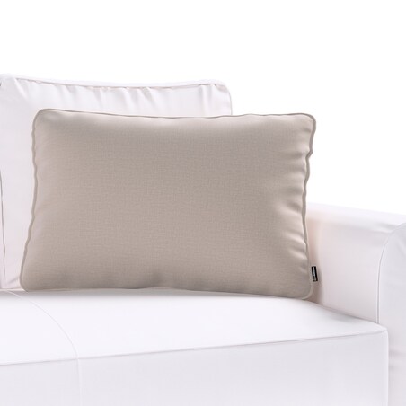 Poszewka Gabi na poduszkę prostokątna 60x40 beżowy welwet