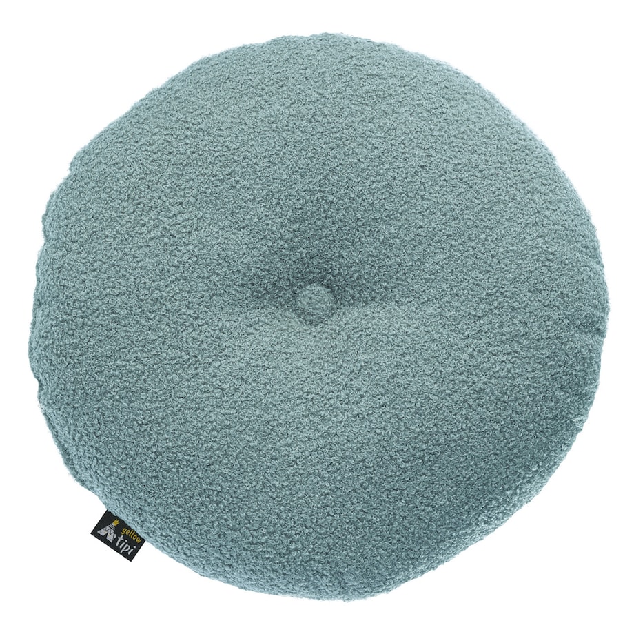 Poduszka Candy Dot, niebieski, 37 cm, Boucle