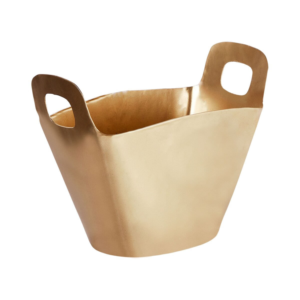 Pojemnik na lód metalowy złoty SUNBAT