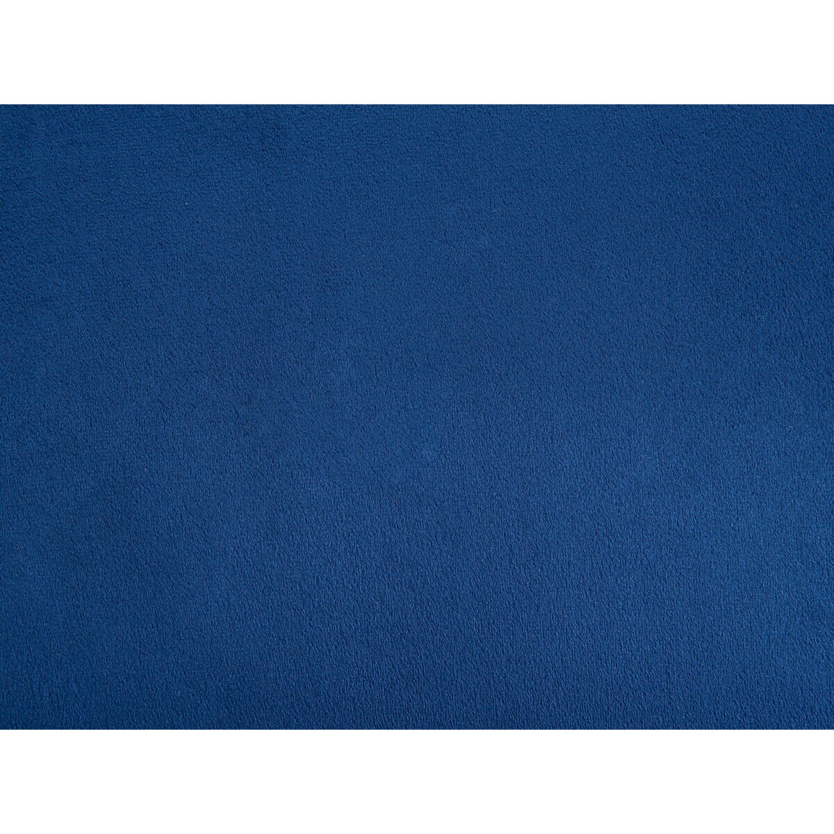 Szezlong welurowy lewostronny niebieski BIARRITZ