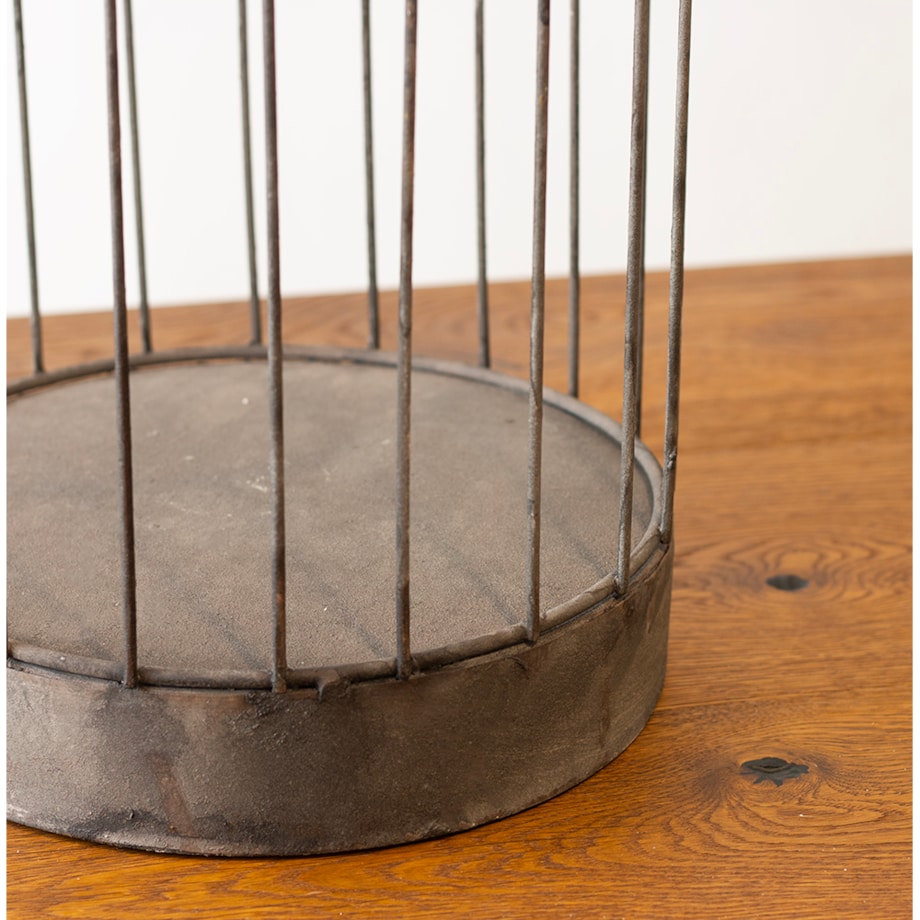 KWIETNIK KLATKA XL na rośliny kwiaty STYL LOFT metalowa /2/