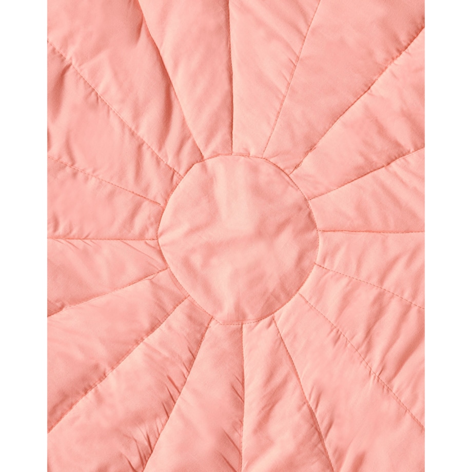 Mata do zabawy kwiat 110 x 110 cm różowa ELIZJUM