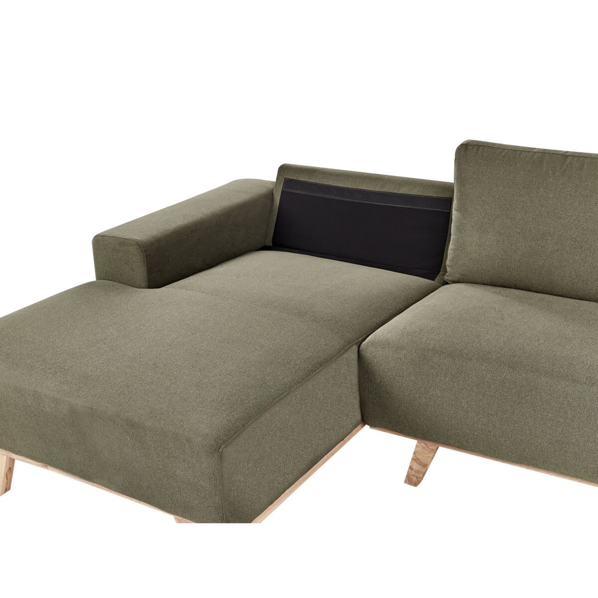 Narożnik prawostronny zielony NORA