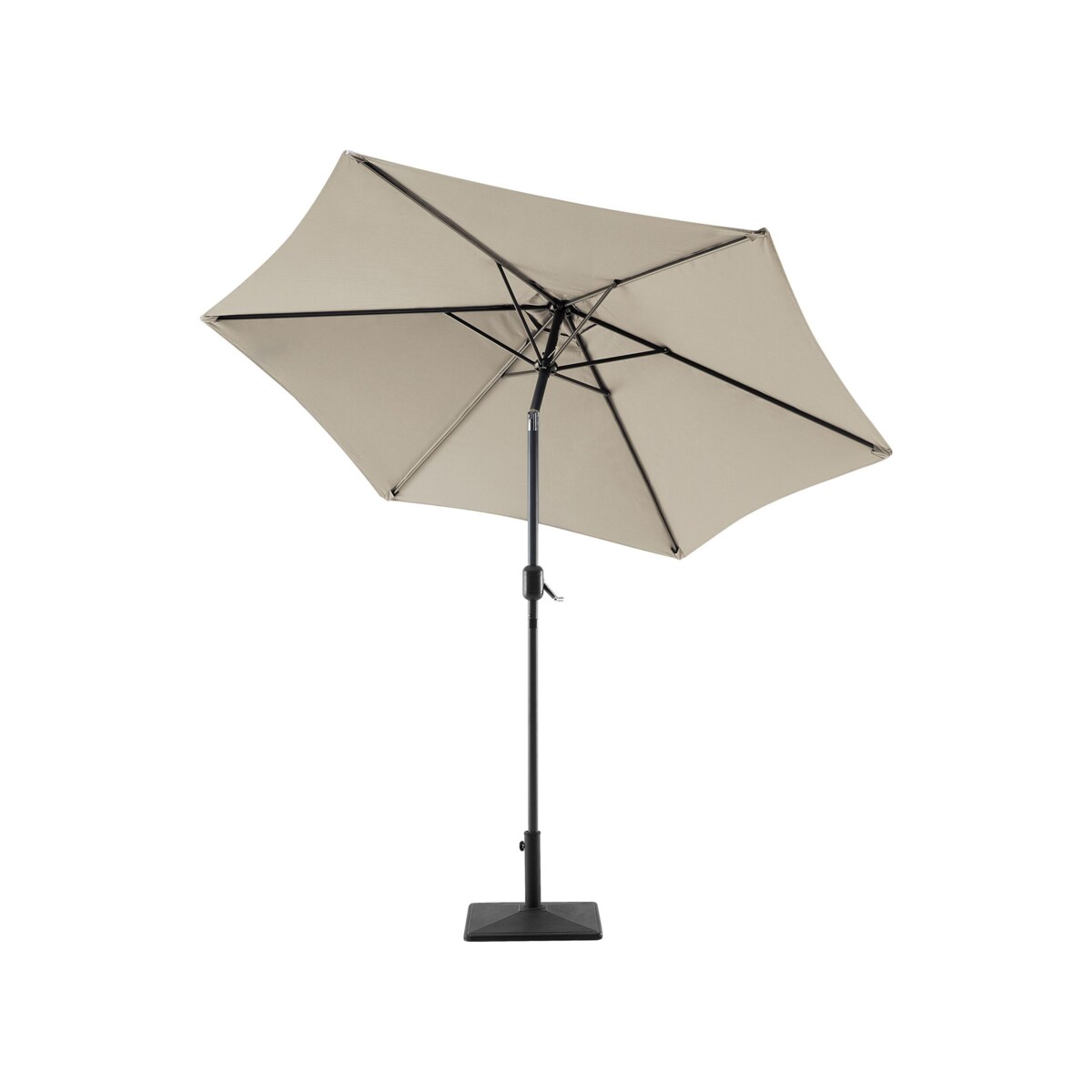 Parasol ogrodowy 266 cm VARESE Beżowy