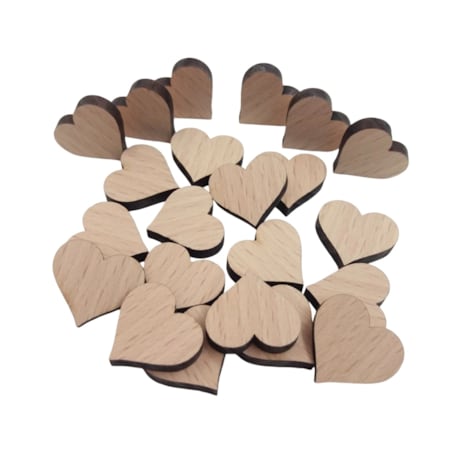 Serduszko decoupage serce drewniane ze sklejki ozdoba do aniołków 10szt