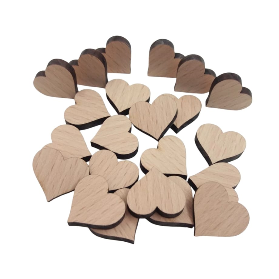 Serduszko decoupage serce drewniane ze sklejki ozdoba do aniołków 10szt