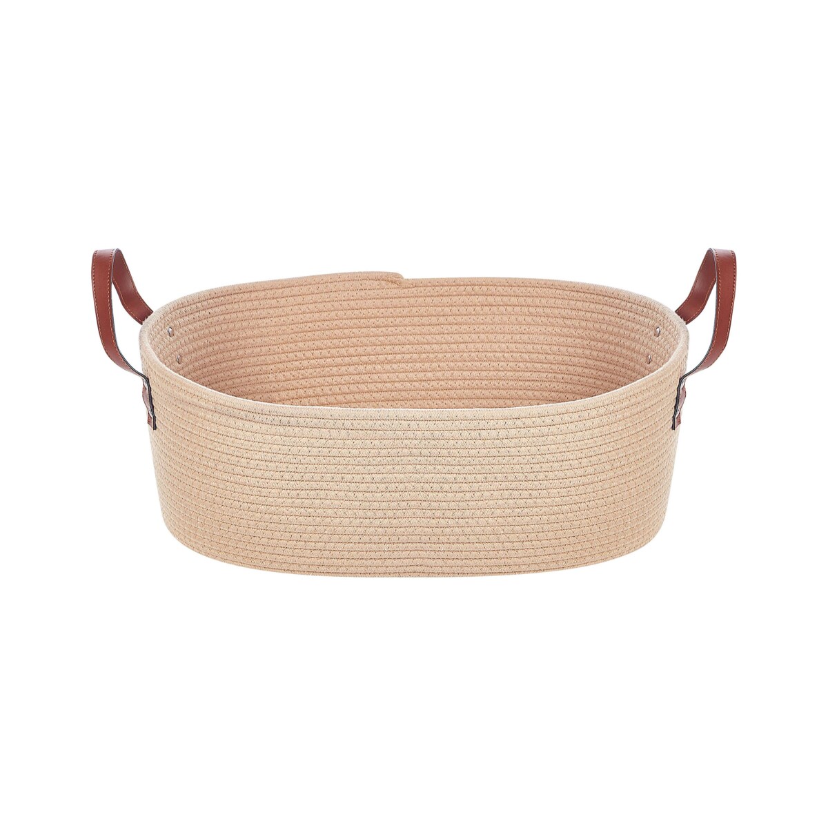 Zestaw 2 koszy bawełnianych beżowy GISSAR