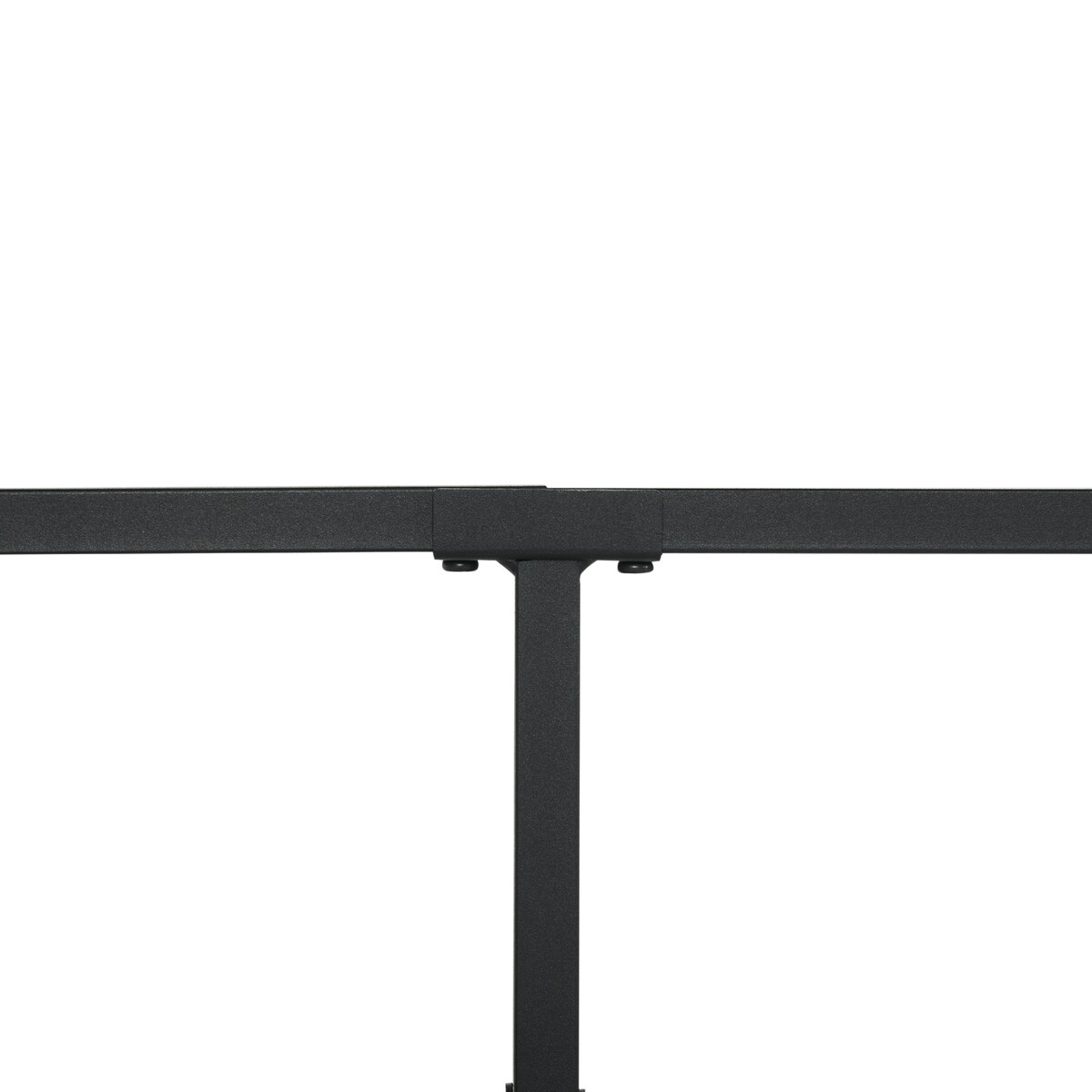 Łóżko Metal BATTUT 90 x 200 cm Czarny
