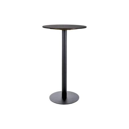 Stolik barowy wysoki BT-007 60x60 dąb artisan/czarny