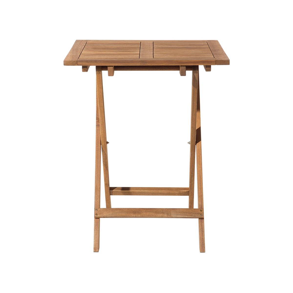 Zestaw mebli balkonowych Składane FIJI Drewno Jasnobrązowy