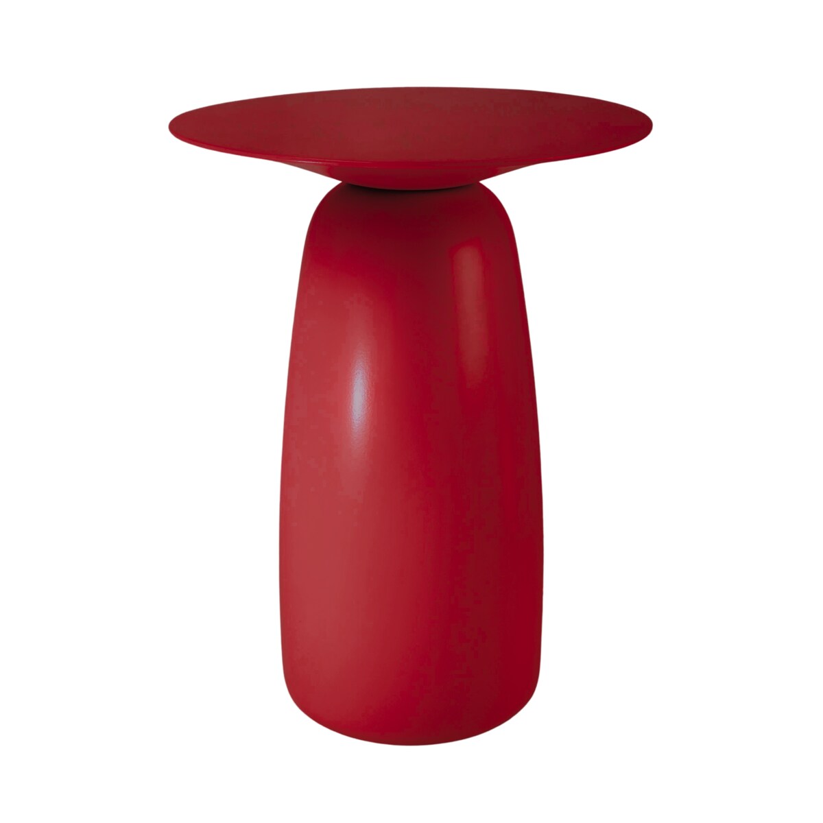 Stolik drewniany różne kolory Baobab 44, kolor bordowy