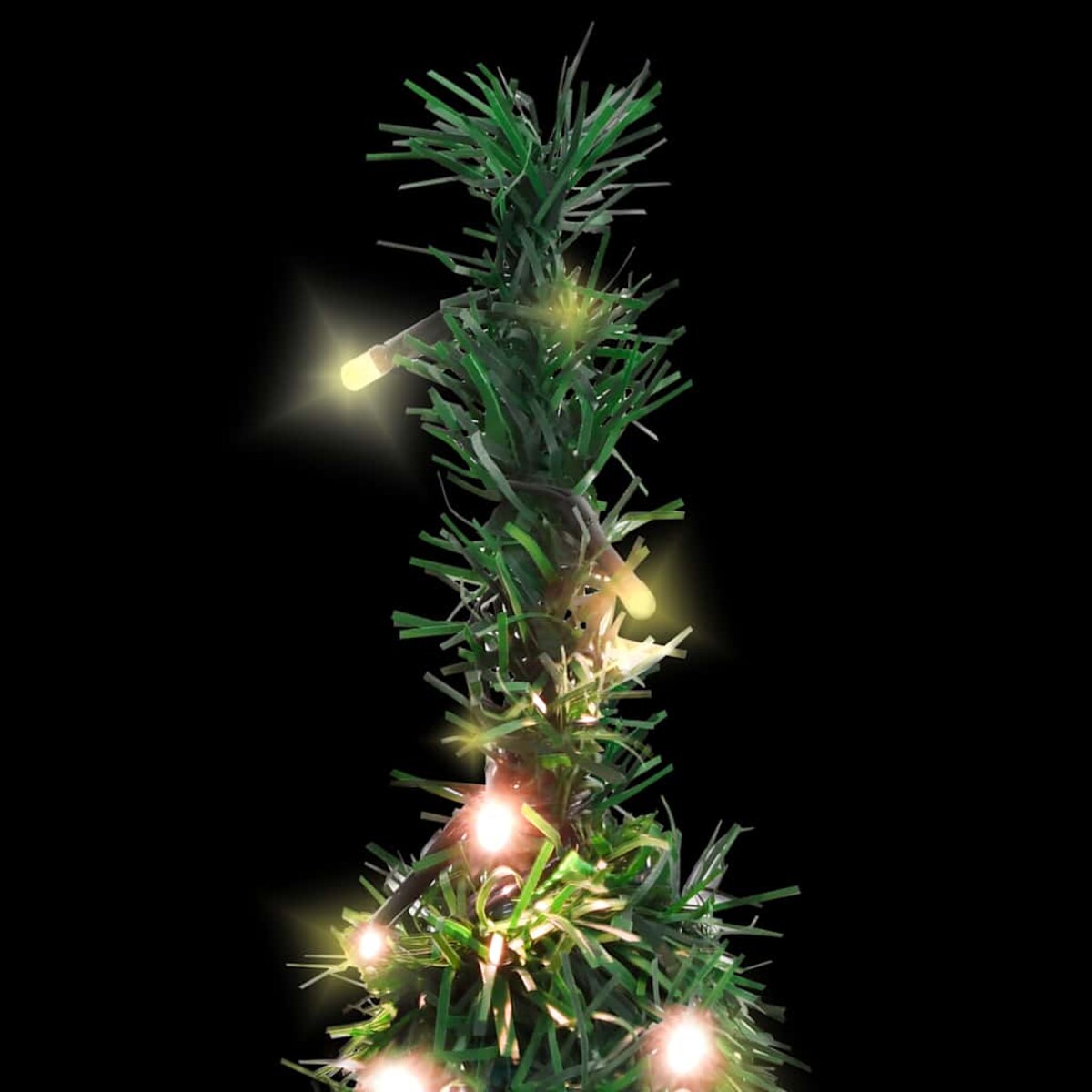 vidaXL Sztuczna choinka typu pop-up, 50 LED, zielona, 120 cm
