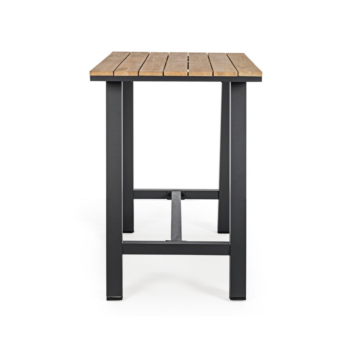 BIZZOTTO stół ogrodowy SKIPPER 101 naturalny / antracyt