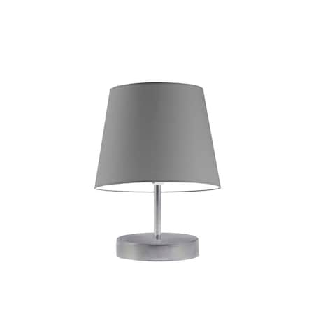 Lampka nocna na biurko lampa biurkowa LED z abażurem stożek PICOLO