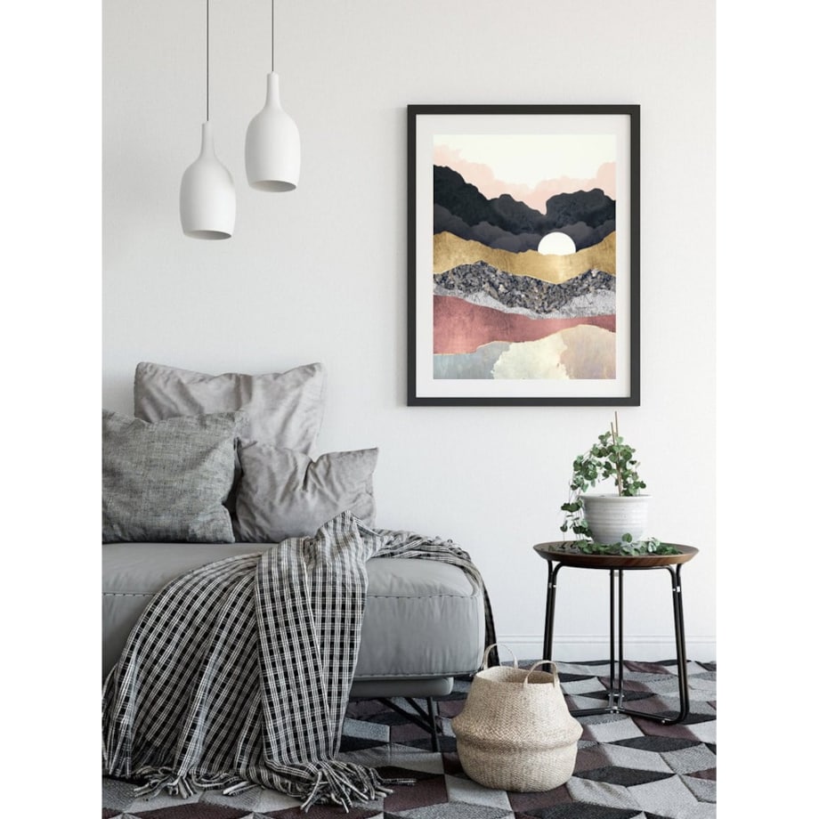 Poster Story, Plakat, Obraz - Abstrakcyjne Góry No3, wymiary 50 x 70 cm