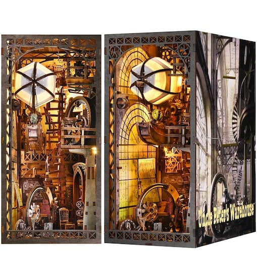 Miniaturowy domek Book Nook - Nautilius