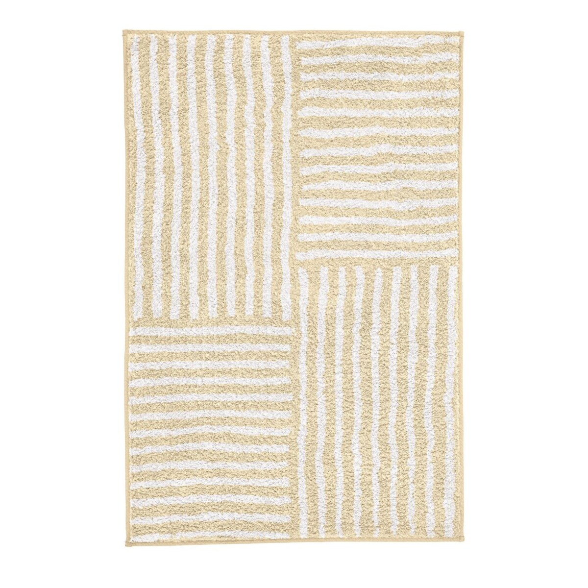 Kleine Wolke Chelsea Dywanik łazienkowy 70x120 cm jasny beż wysokie runo Eco Care