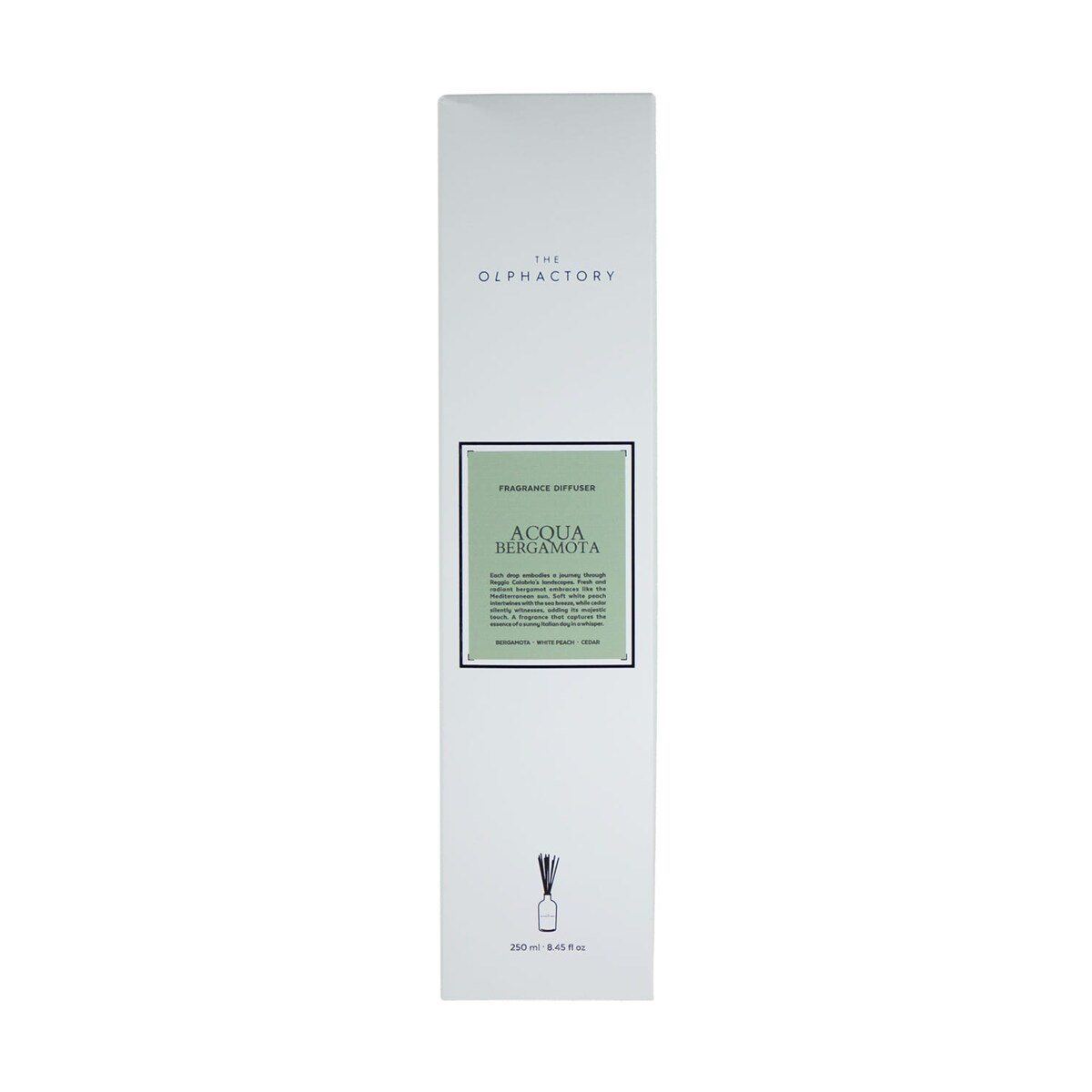 Dyfuzor zapachowy 250 ml, ACQUA BERGAMOTA, White Insignia