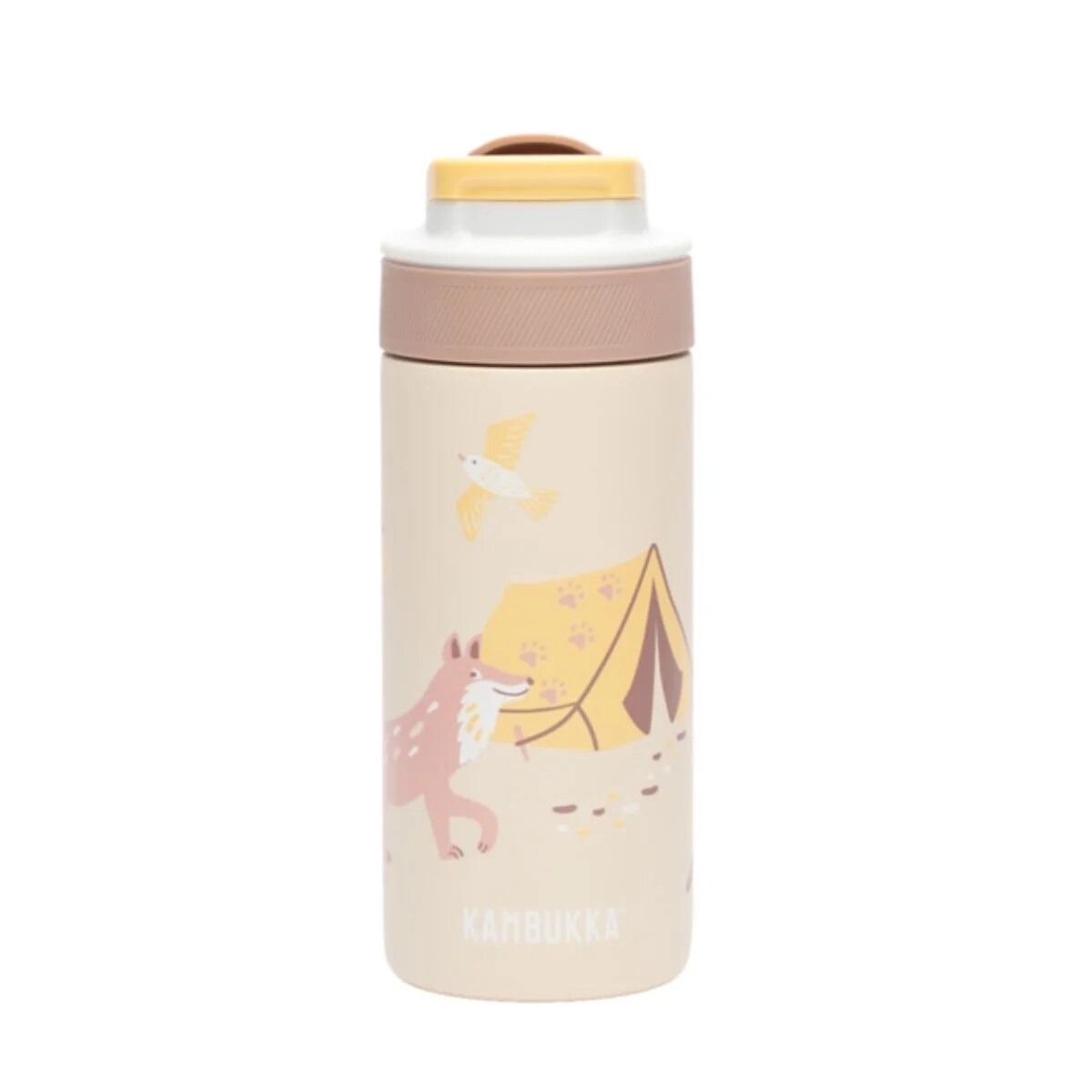 Butelka termiczna ze słomką dla dzieci Lagoon Insulated 400 ml - Adventure Camp