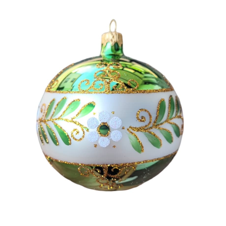 Bombka szklana 4 szt. POPOLARE Ø 100 mm