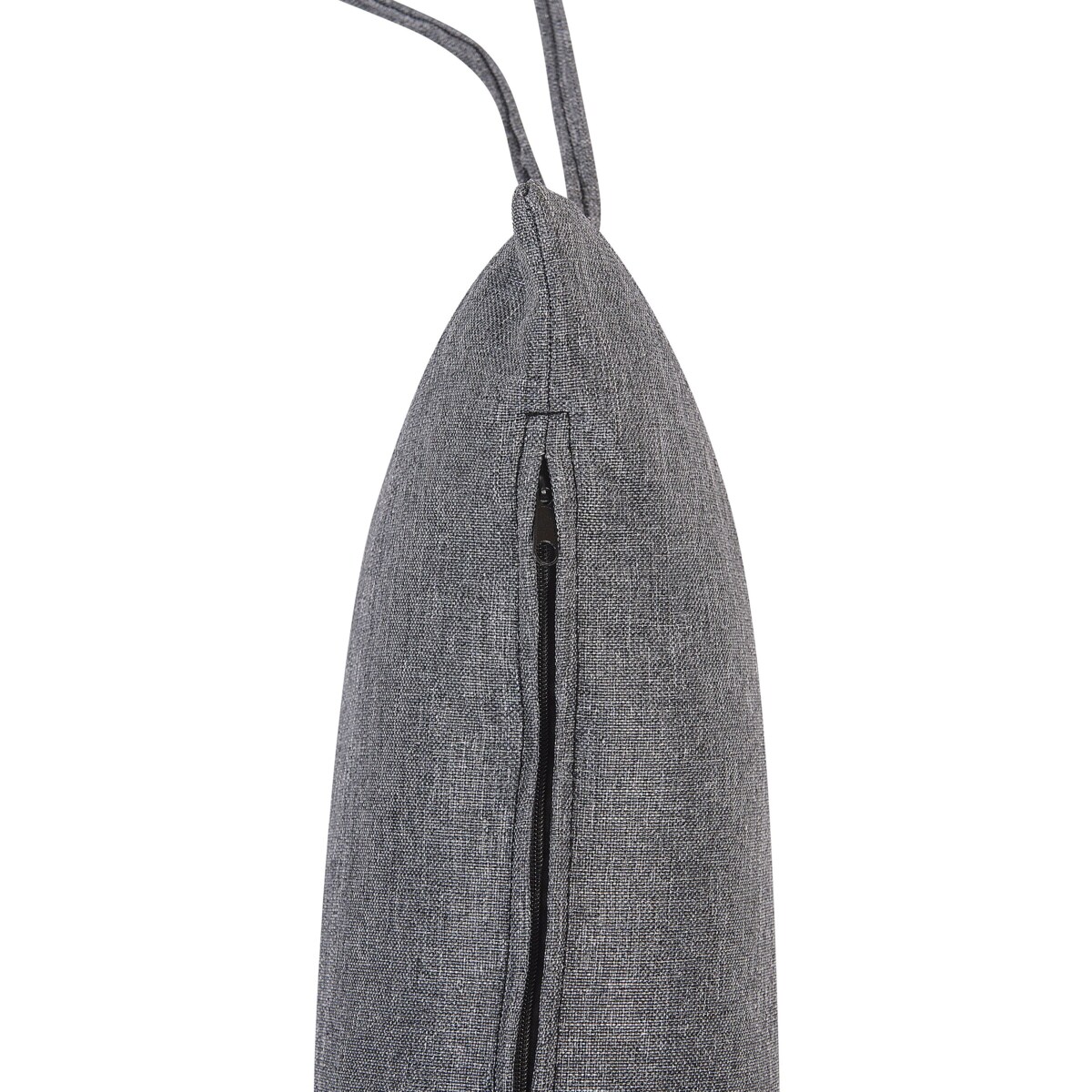 Fotel wiszący ze stojakiem TOLLO Technorattan Szary