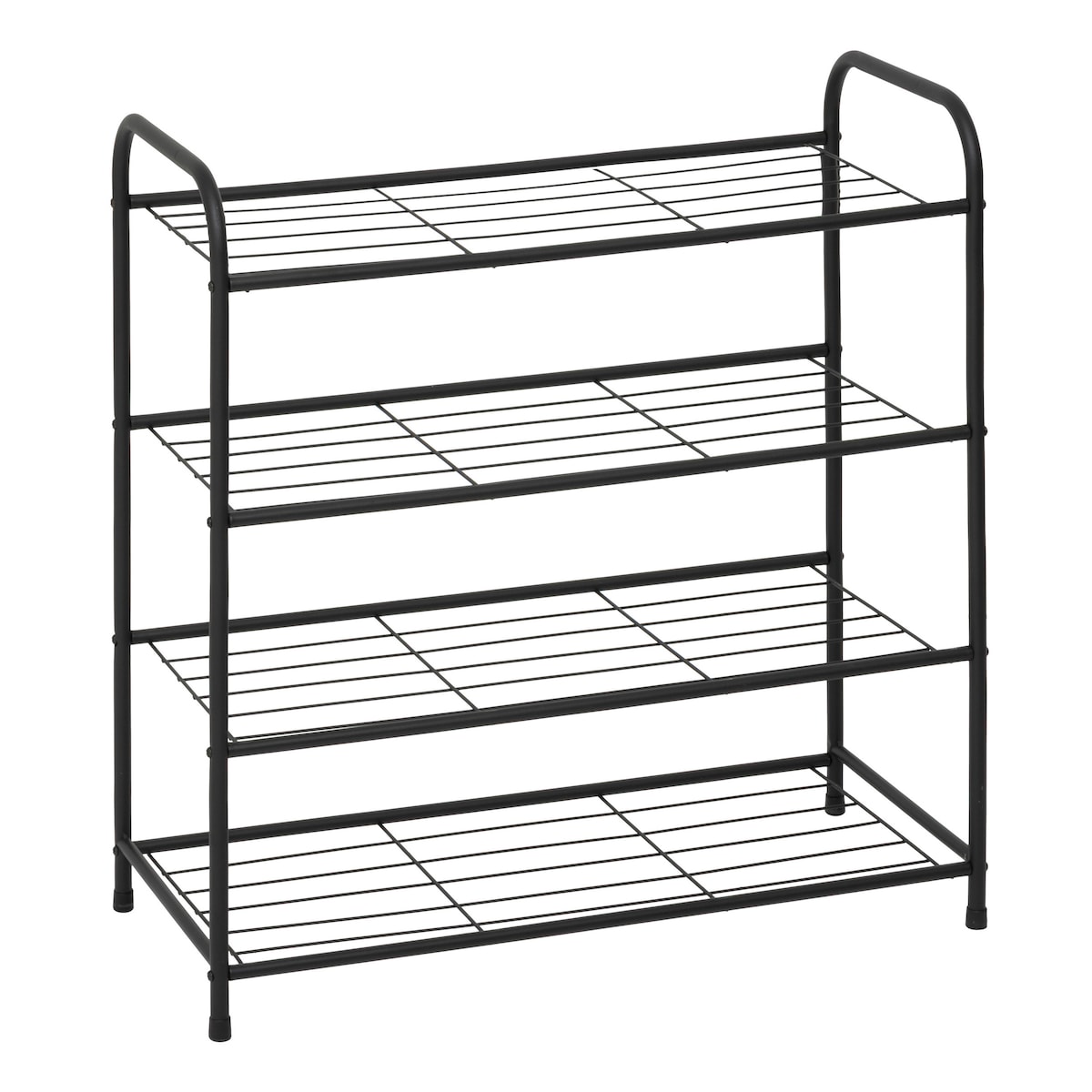 Wysoki stojak na buty METTY, 4 poziomy, 74 cm