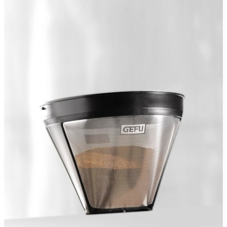 Filtr do kawy z metalowym sitkiem, niezawodny przybór kuchenny pasujący do ekspresów
