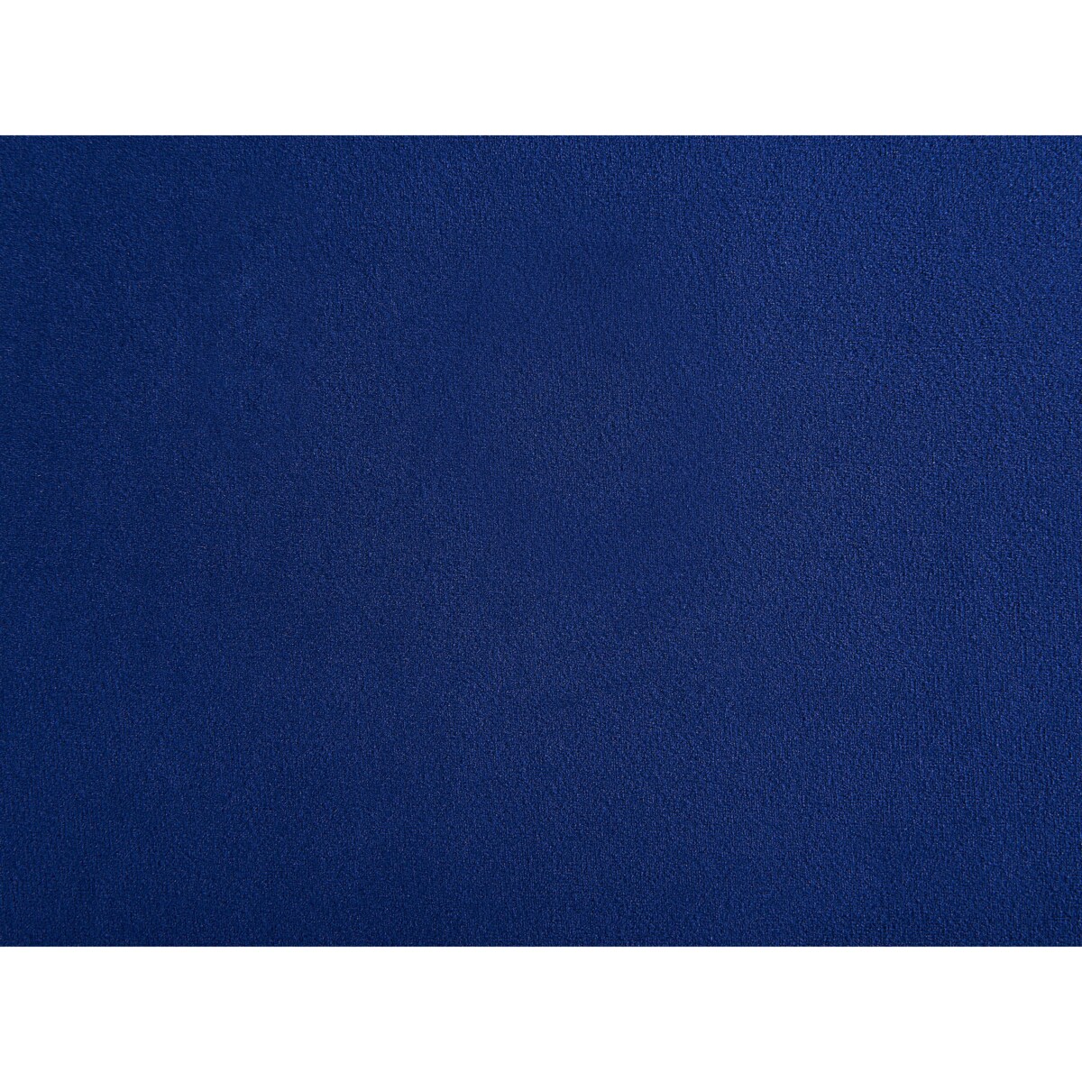 Ławka tapicerowana 2-osobowa welurowa niebieska OSBY