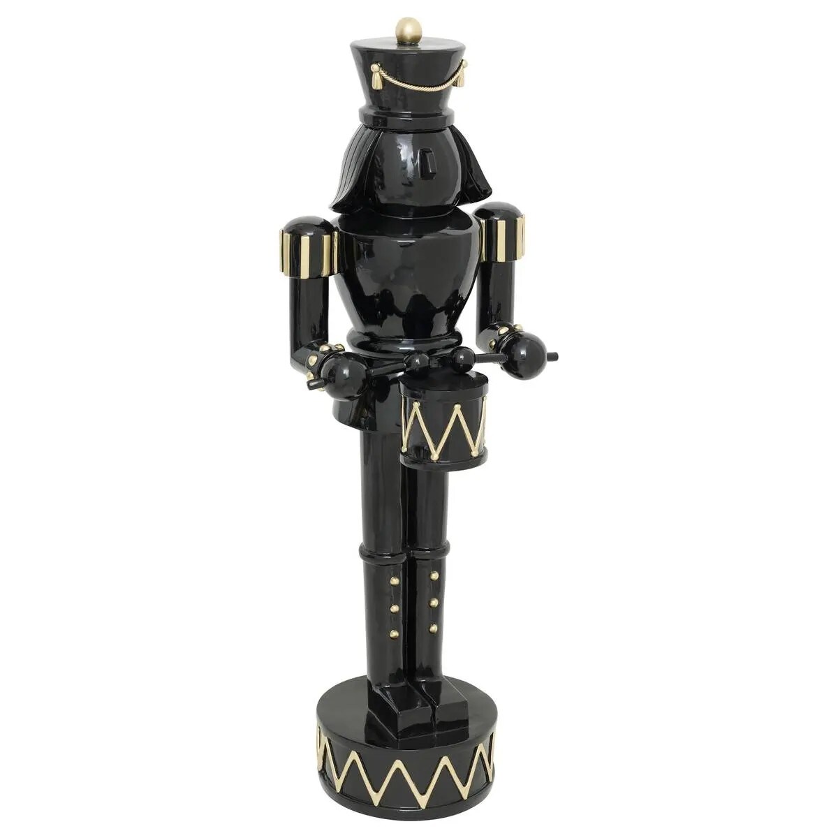 Duży Dziadek do Orzechów czarny 106 cm