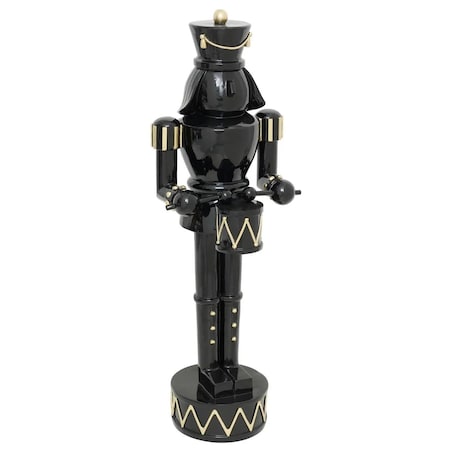 Duży Dziadek do Orzechów czarny 106 cm